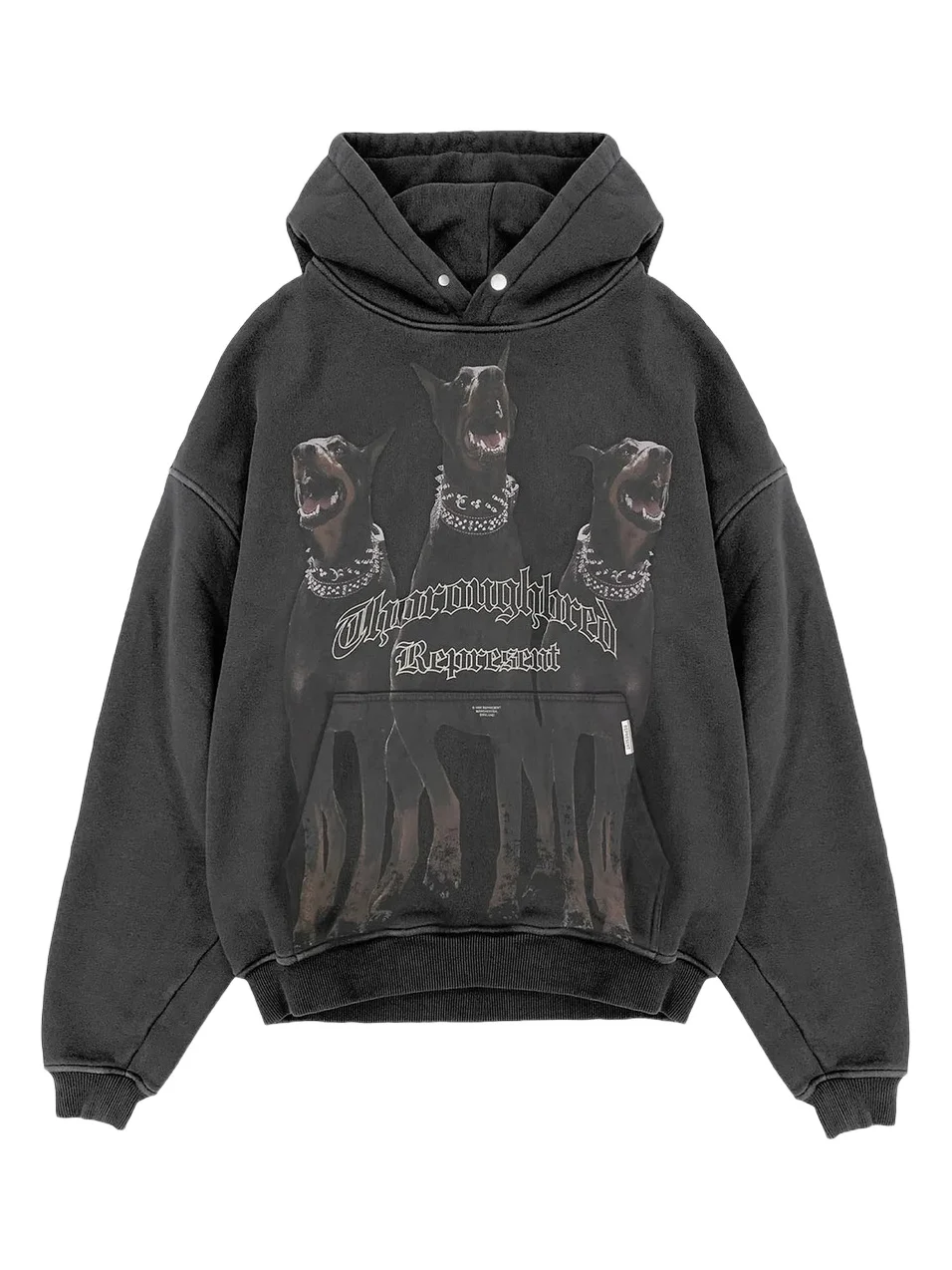 Men's Thoroughbred Logo Cotton Hoodie
