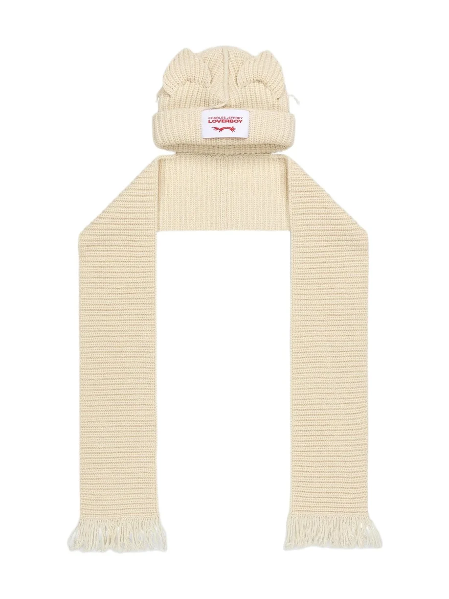 Charles Jeffrey Loverboy Men's Chunky Ears Beanie Scarf