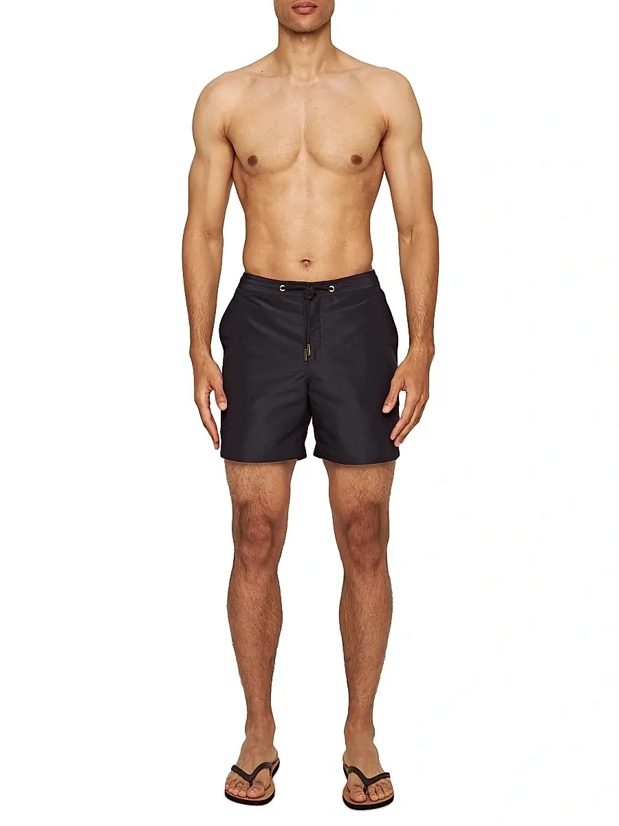 Orlebar Brown Men's Bulldog Drawcord Shorts | Thumbnail 2 Orlebar Brown Men's Bulldog Drawcord Shorts | Thumbnail 2