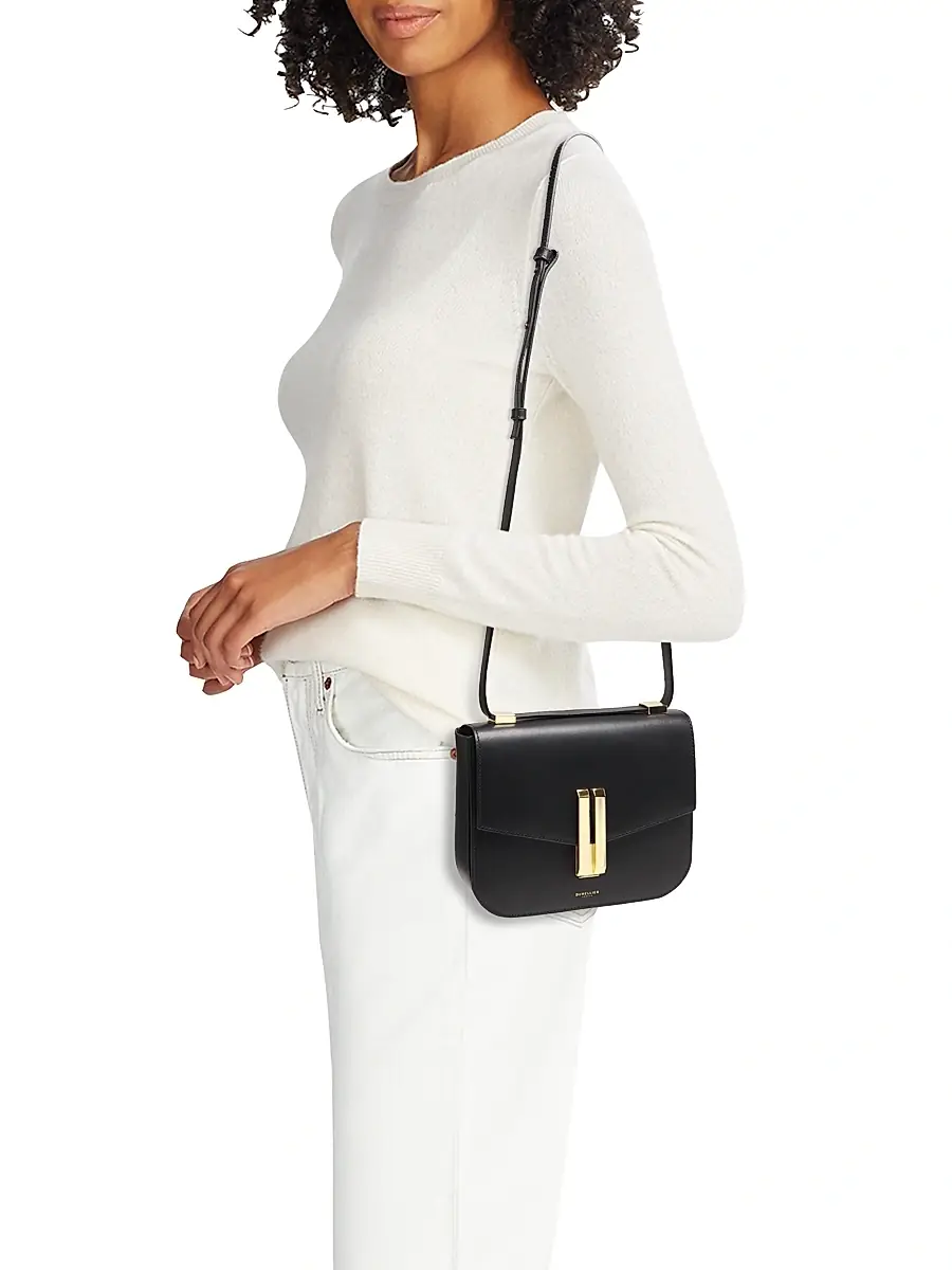 DeMellier Women's Large Vancouver Leather Crossbody Bag | Thumbnail 2