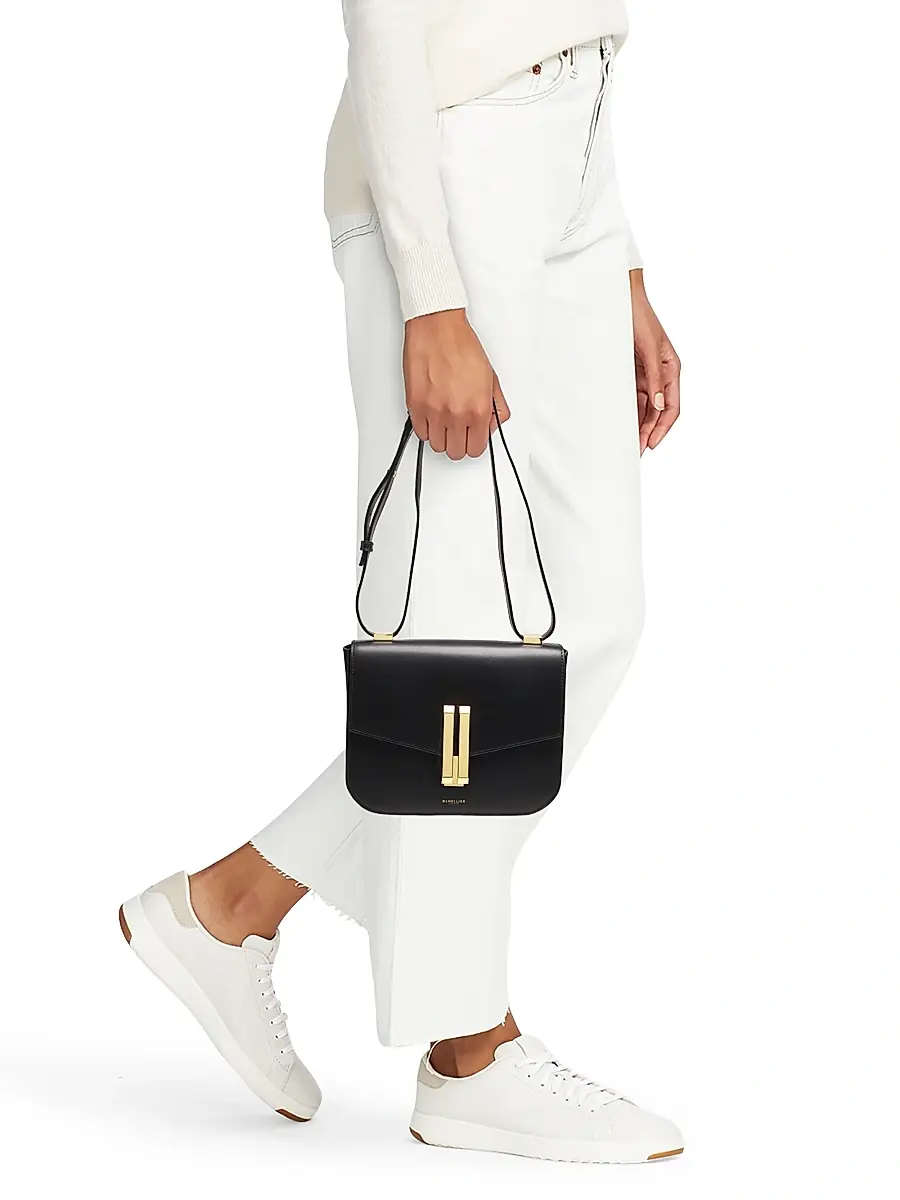 DeMellier Women's Large Vancouver Leather Crossbody Bag | Thumbnail 3