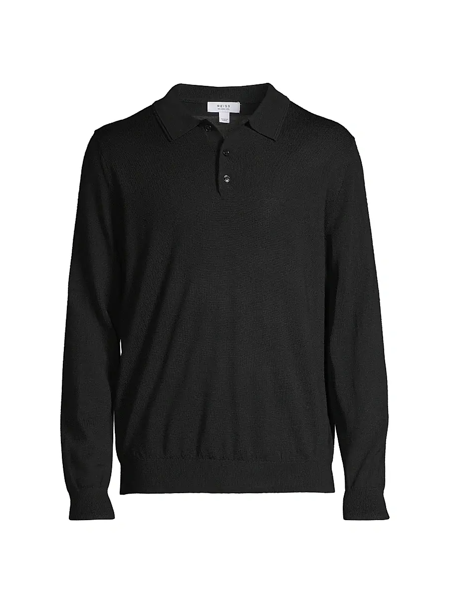 Reiss Men's Trafford Polo Sweater