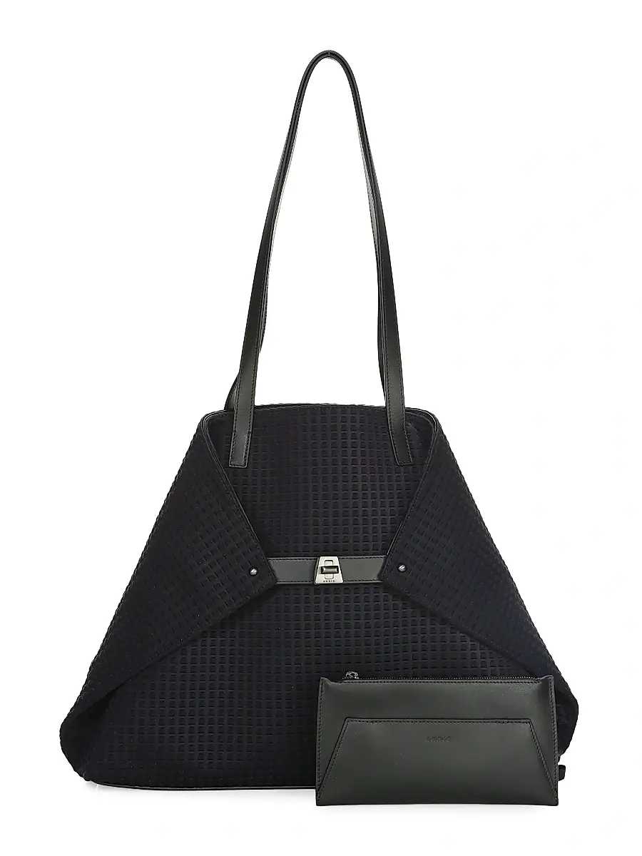 Akris Women's Medium AI Neoprene Tote | Thumbnail 6 Akris Women's Medium AI Neoprene Tote | Thumbnail 6