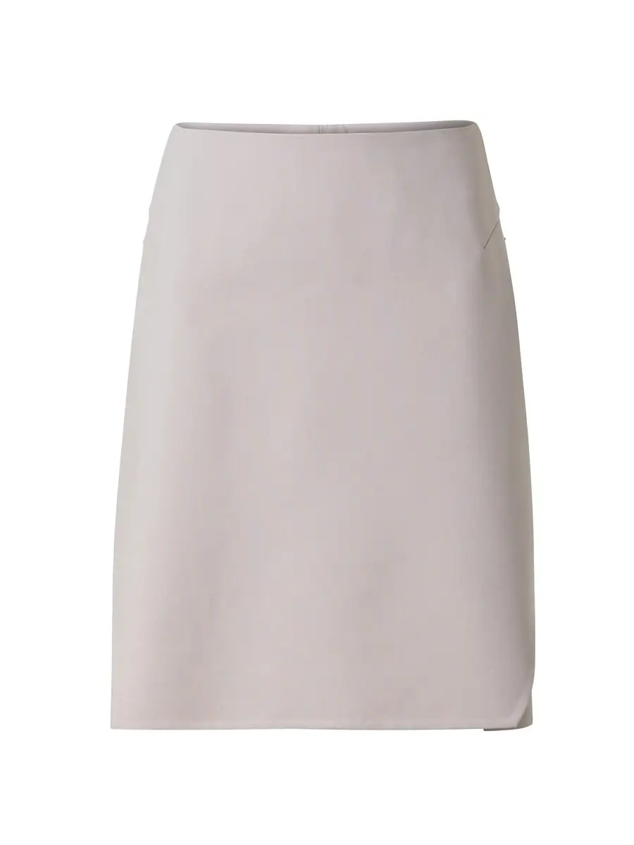 Akris Women's Cotton-Silk Surplice Skirt - Sand | Thumbnail 5 Akris Women's Cotton-Silk Surplice Skirt - Sand | Thumbnail 5