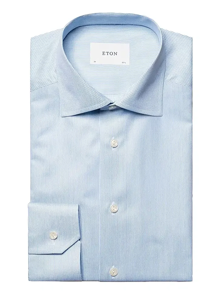 Men's Slim-Fit Striped Shirt