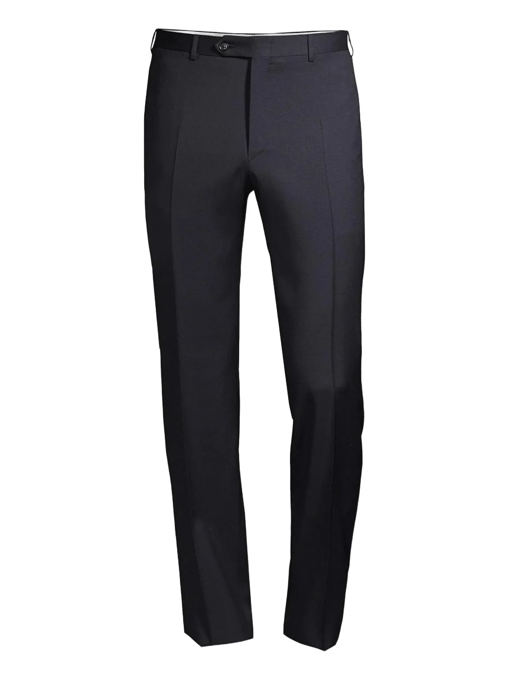 Men's Slim-Fit Wool Trousers