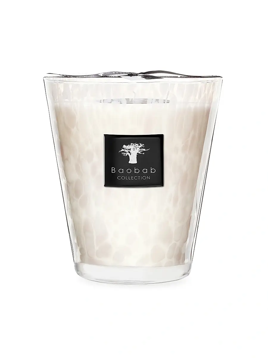 Baobab Unisex Pearls White Pearl Candle | Thumbnail 3 Baobab Unisex Pearls White Pearl Candle | Thumbnail 3