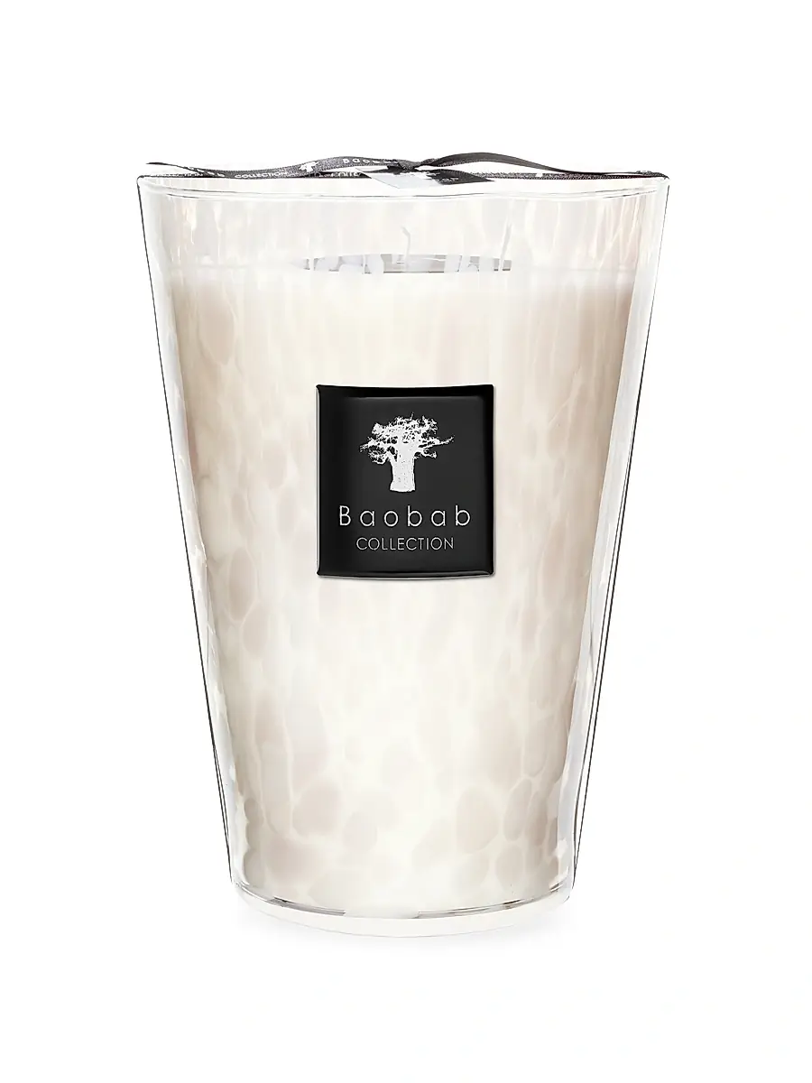 Baobab Unisex Pearls White Pearl Candle | Thumbnail 4 Baobab Unisex Pearls White Pearl Candle | Thumbnail 4