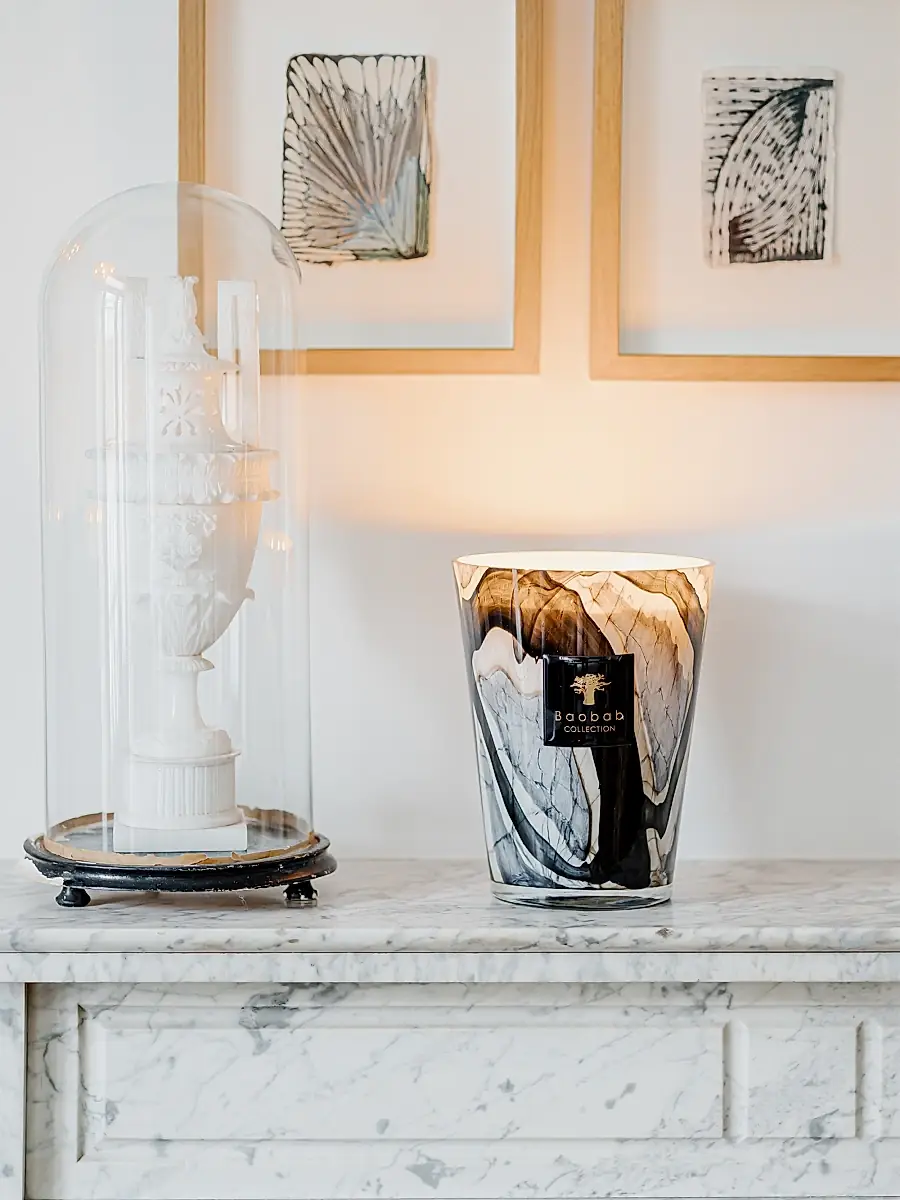 Baobab Unisex Stones Marble Candle | Thumbnail 3