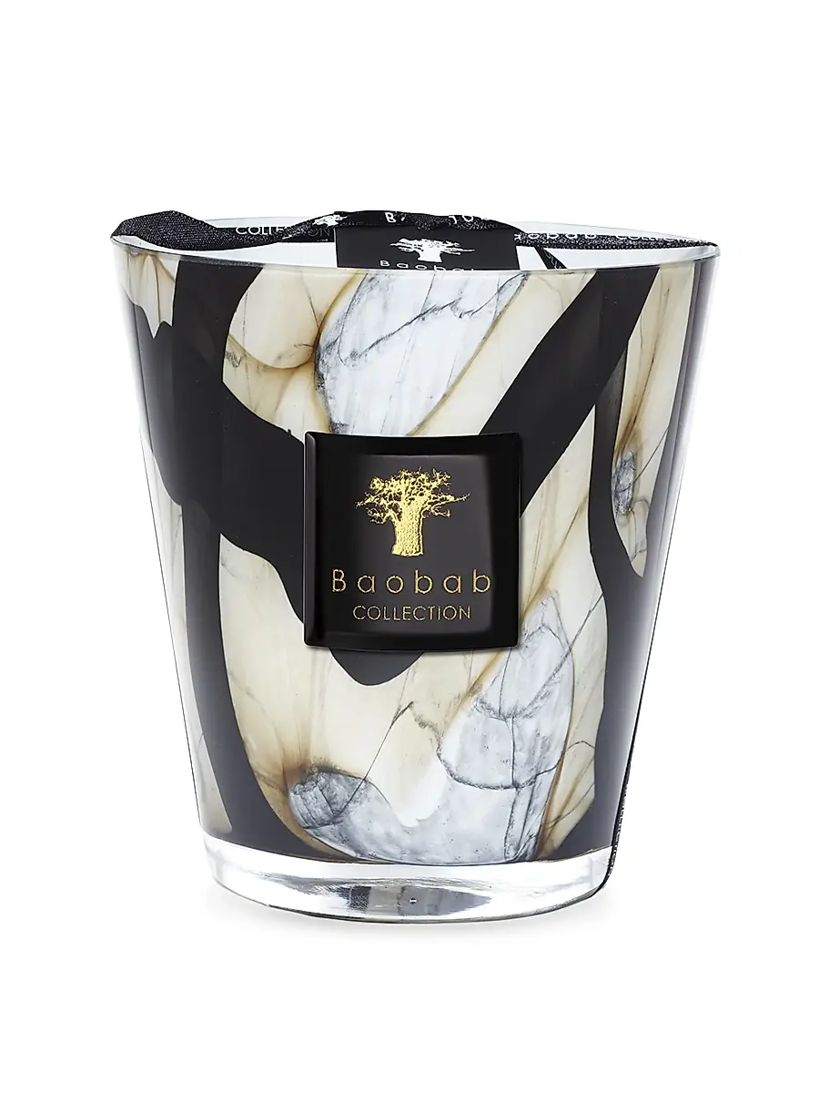 Baobab Unisex Stones Marble Candle