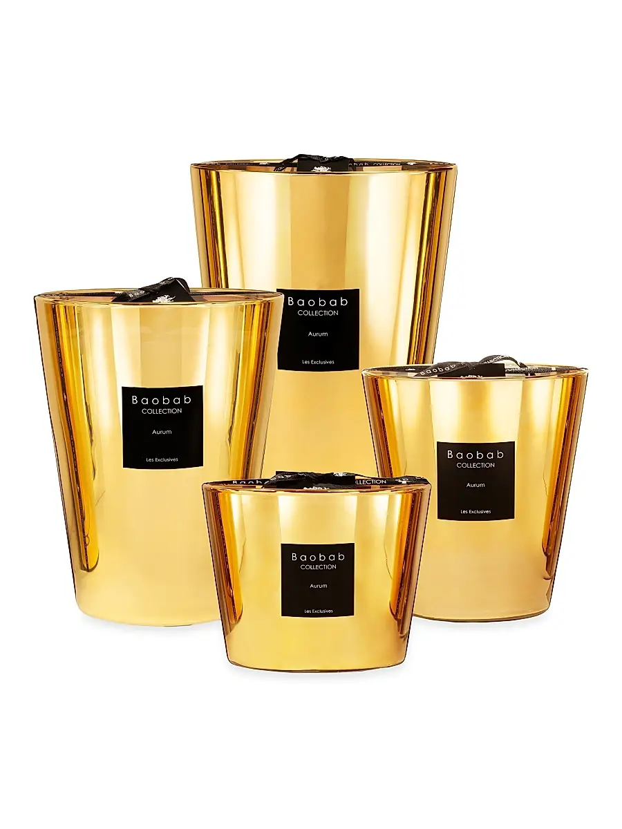 Baobab Unisex Les Exclusives Aurum Candle | Thumbnail 2 Baobab Unisex Les Exclusives Aurum Candle | Thumbnail 2