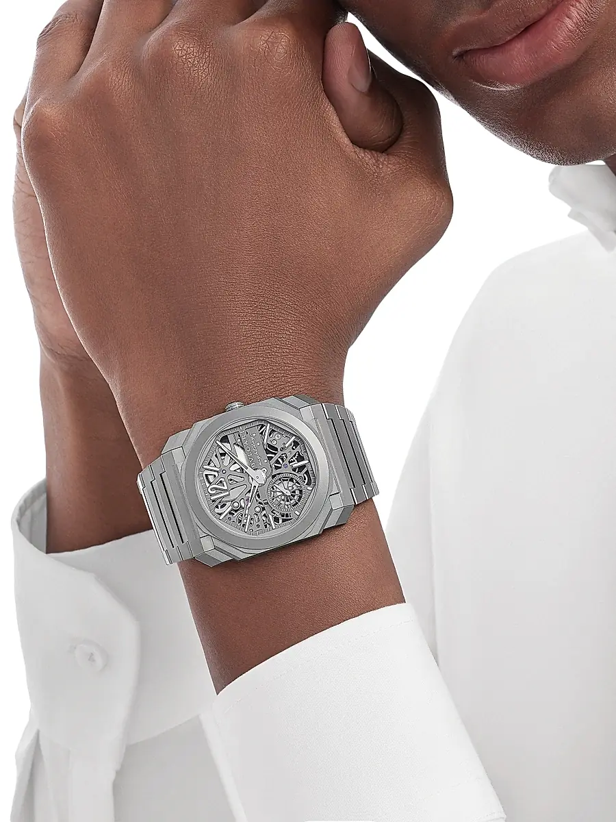 BVLGARI Men's Octo Finissimo Titanium Skeleton Watch - Titanium | Thumbnail 2 BVLGARI Men's Octo Finissimo Titanium Skeleton Watch - Titanium | Thumbnail 2