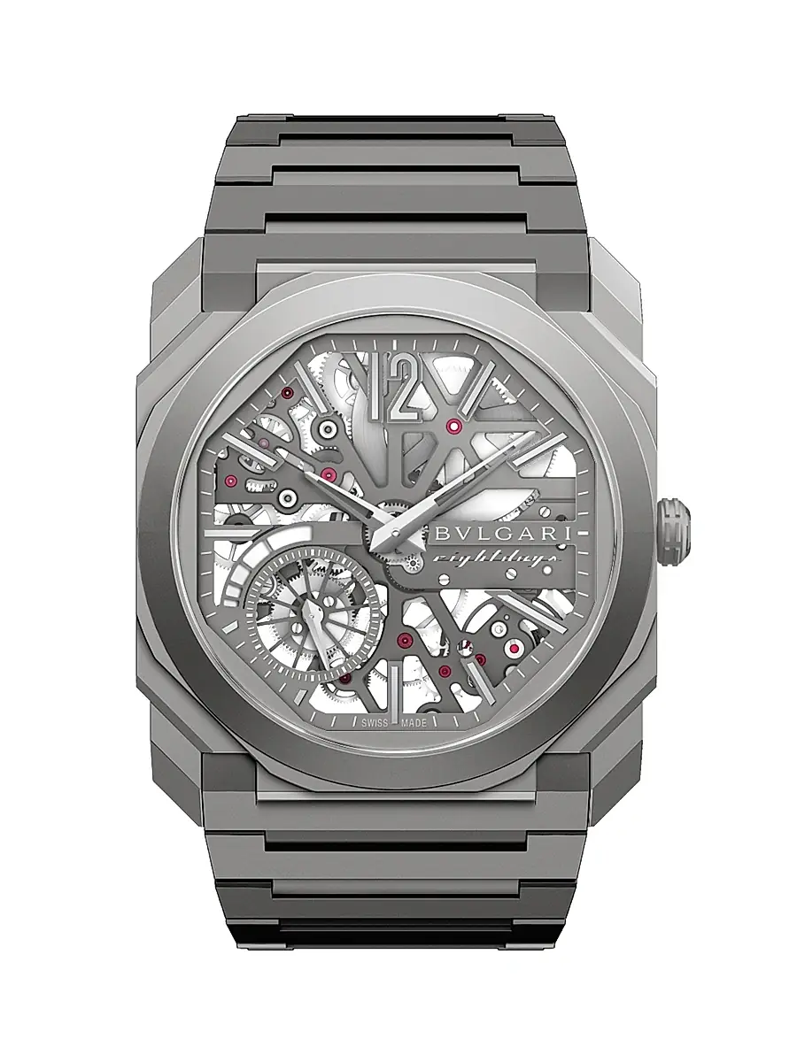 BVLGARI Men's Octo Finissimo Titanium Skeleton Watch - Titanium | Thumbnail 3 BVLGARI Men's Octo Finissimo Titanium Skeleton Watch - Titanium | Thumbnail 3