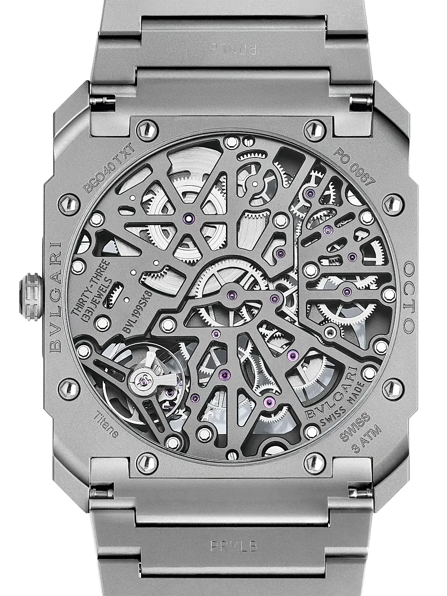 BVLGARI Men's Octo Finissimo Titanium Skeleton Watch - Titanium | Thumbnail 5 BVLGARI Men's Octo Finissimo Titanium Skeleton Watch - Titanium | Thumbnail 5