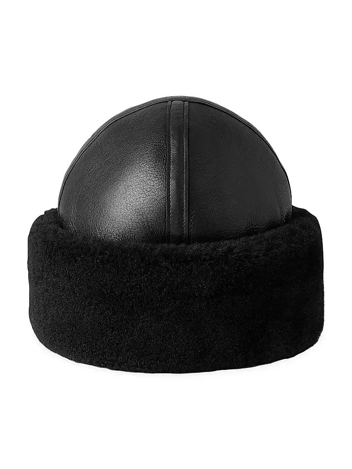 Women's Shearling Winter Hat