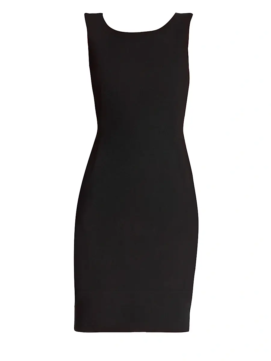 Akris Women's Double-Face Sheath Dress - Black | Thumbnail 3 Akris Women's Double-Face Sheath Dress - Black | Thumbnail 3