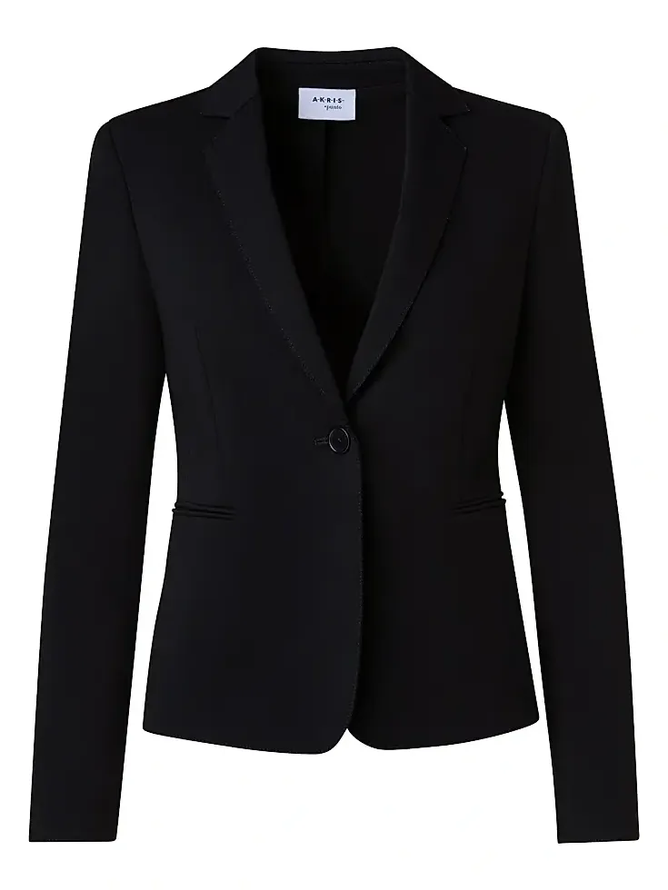 Women's Elements Jersey One-Button Blazer Women's Elements Jersey One-Button Blazer