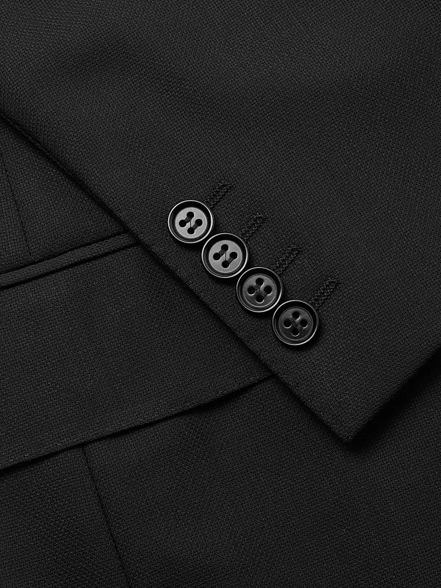 Canali Men's Classic Fit Wool Blazer | Thumbnail 6 Canali Men's Classic Fit Wool Blazer | Thumbnail 6