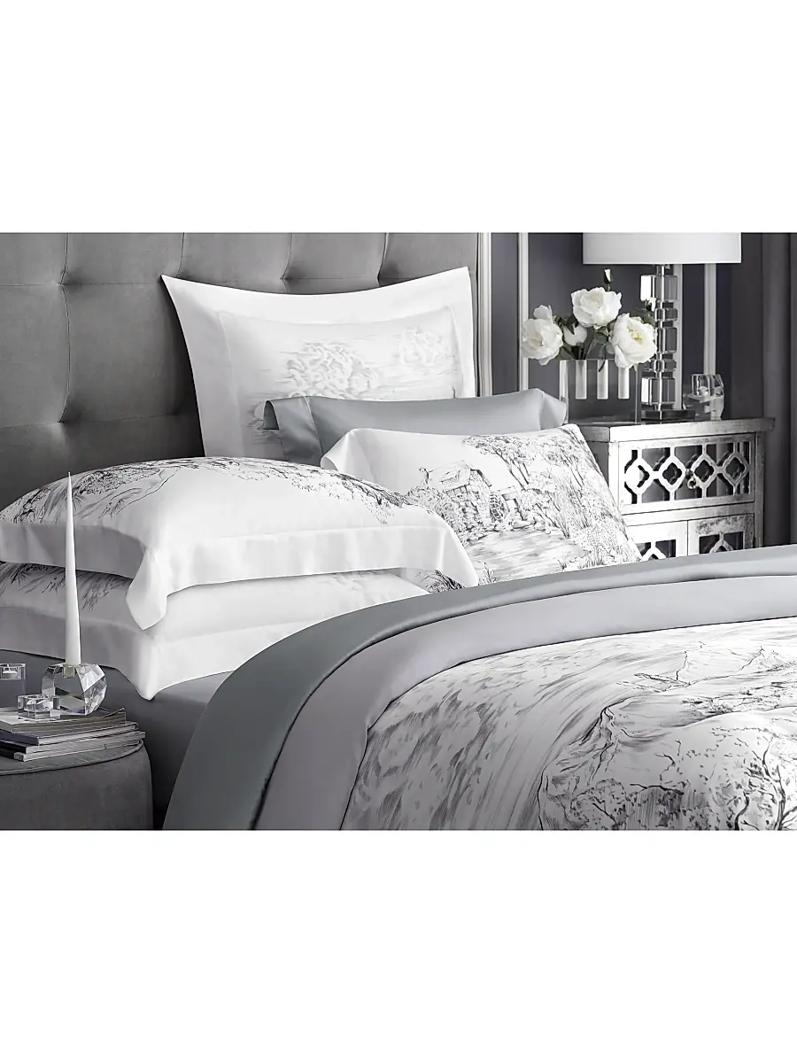 Togas Goranna Goranna Duvet Cover And Sham - Purple White | Thumbnail 6 Togas Goranna Goranna Duvet Cover And Sham - Purple White | Thumbnail 6