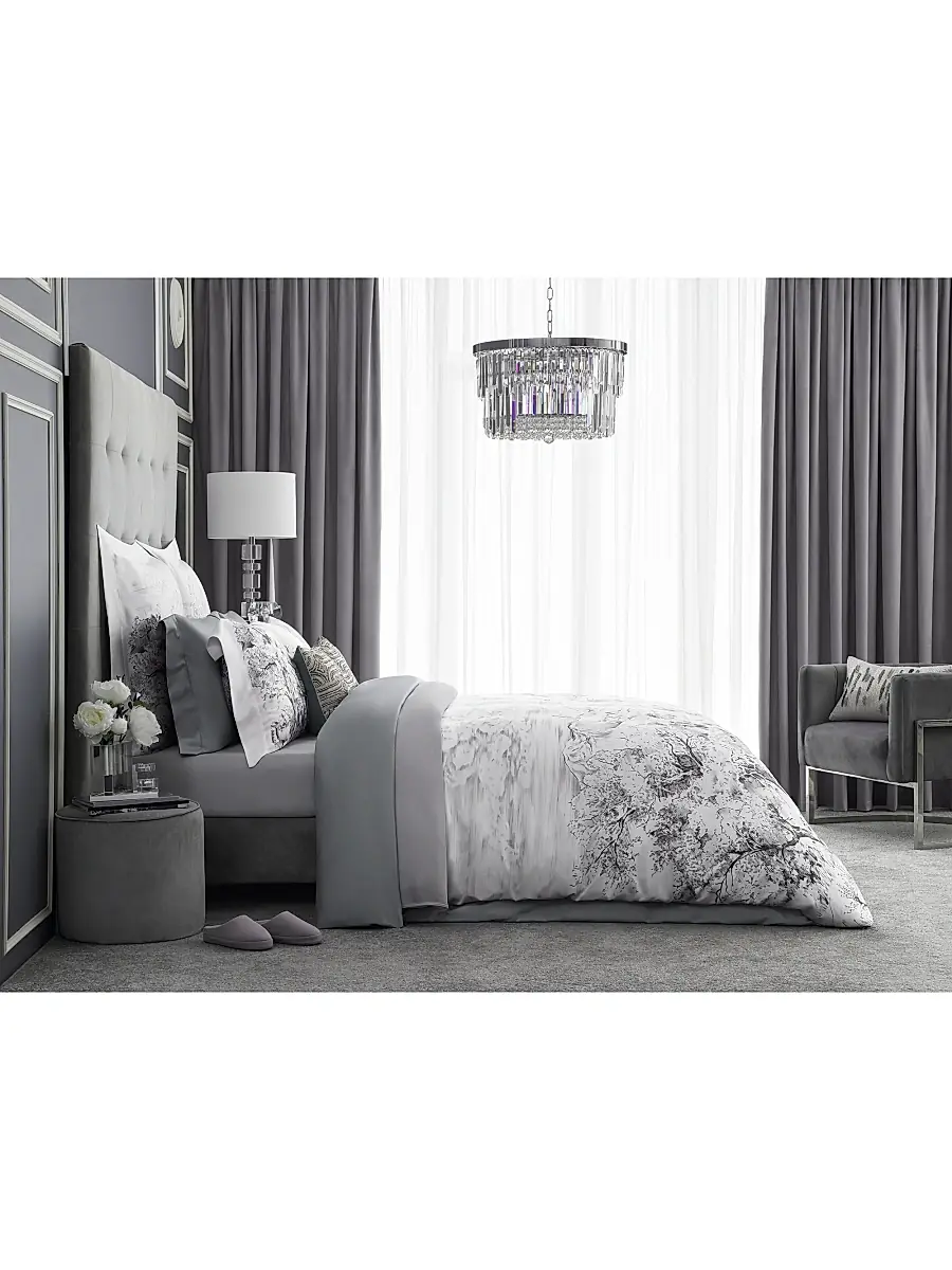 Togas Goranna Goranna Duvet Cover And Sham - Purple White | Thumbnail 8 Togas Goranna Goranna Duvet Cover And Sham - Purple White | Thumbnail 8