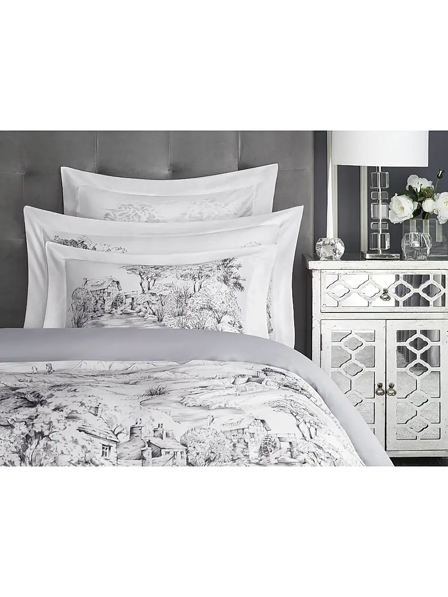 Togas Goranna Goranna Duvet Cover And Sham - Purple White | Thumbnail 9 Togas Goranna Goranna Duvet Cover And Sham - Purple White | Thumbnail 9