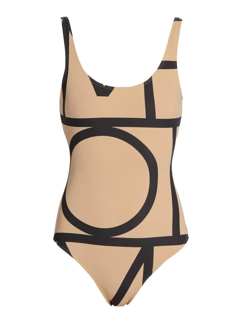 TOTEME Women's Monogram One-Piece Swimsuit
