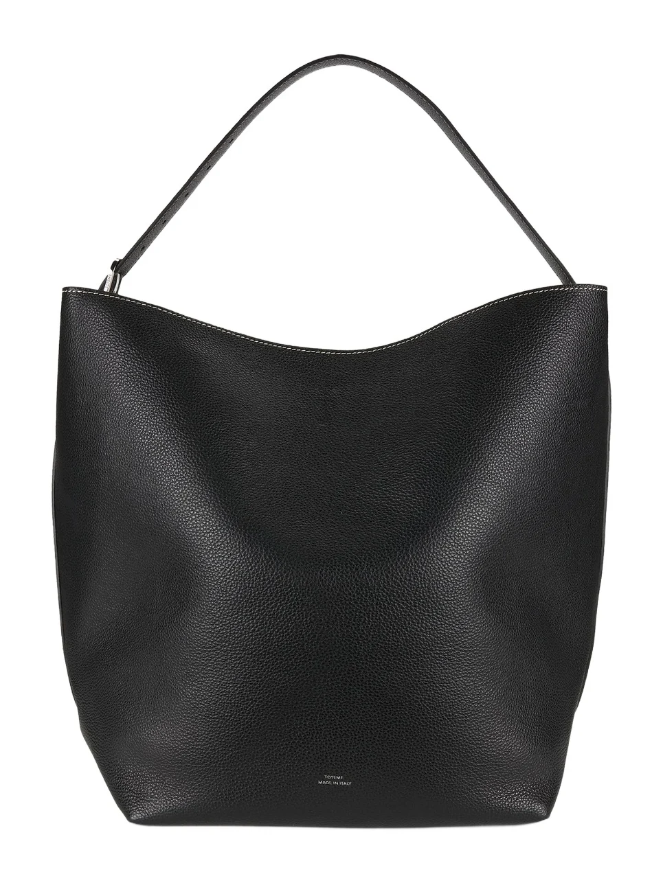Women's Belted Leather Tote Bag