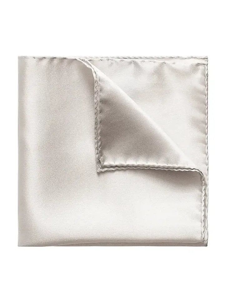 Men's Silk Wedding Pocket Square