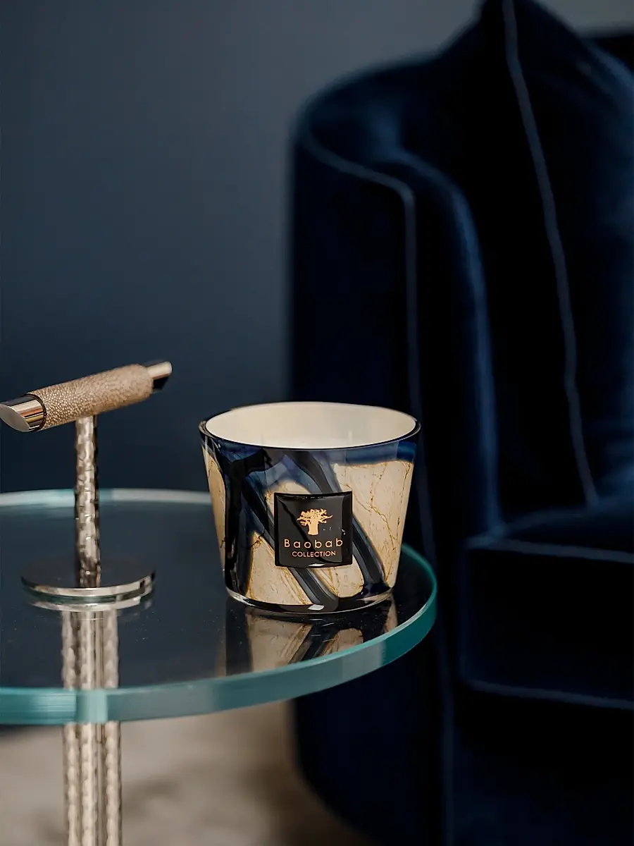 Baobab Stones Lazuli Candle | Thumbnail 5 Baobab Stones Lazuli Candle | Thumbnail 5