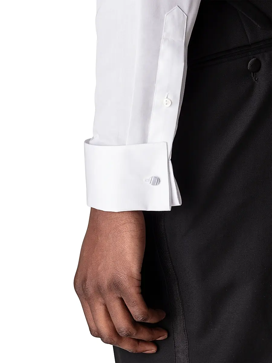 Eton Men's Contemporary-Fit Piqué Bib Dress Shirt | Thumbnail 4 Eton Men's Contemporary-Fit Piqué Bib Dress Shirt | Thumbnail 4