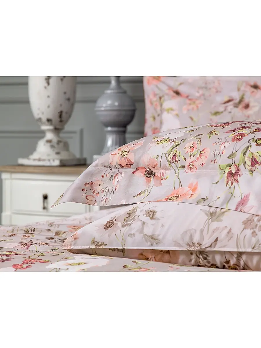 Togas Henrietta Duvet Cover & Sham Collection - Pink Beige White | Thumbnail 8 Togas Henrietta Duvet Cover & Sham Collection - Pink Beige White | Thumbnail 8