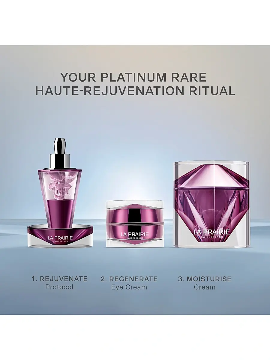La Prairie Women's Platinum Rare Haute-Rejuvenation Protocol 3-Piece Set | Thumbnail 5 La Prairie Women's Platinum Rare Haute-Rejuvenation Protocol 3-Piece Set | Thumbnail 5