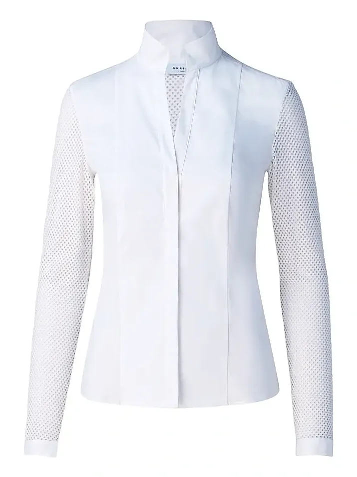 Women's Elements Mesh-Sleeve Blouse Women's Elements Mesh-Sleeve Blouse
