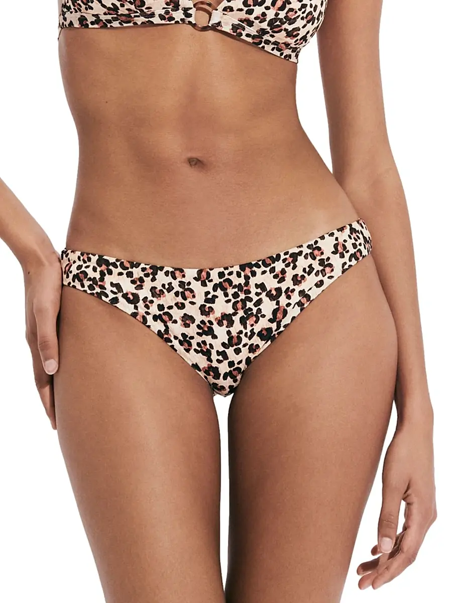Vilebrequin Women's Turtles Leopard Bikini Bottom | Thumbnail 2 Vilebrequin Women's Turtles Leopard Bikini Bottom | Thumbnail 2