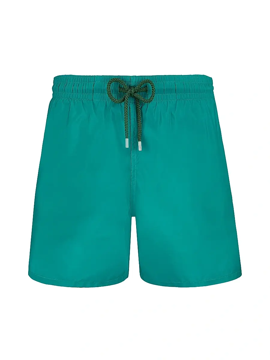 Vilebrequin Men's Mahina Swim Shorts - Emeraude - Size Medium | Image 1 Vilebrequin Men's Mahina Swim Shorts - Emeraude - Size Medium | Image 1