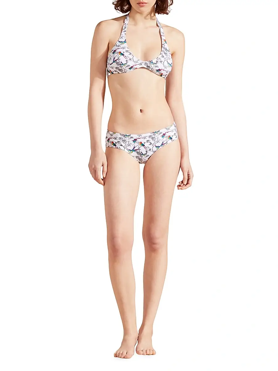Vilebrequin Women's Rainbow Birds Bikini Top | Thumbnail 2 Vilebrequin Women's Rainbow Birds Bikini Top | Thumbnail 2