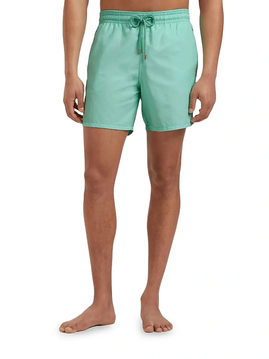 Vilebrequin Men's Moorea Drawstring Swim Shorts | Thumbnail 4 Vilebrequin Men's Moorea Drawstring Swim Shorts | Thumbnail 4