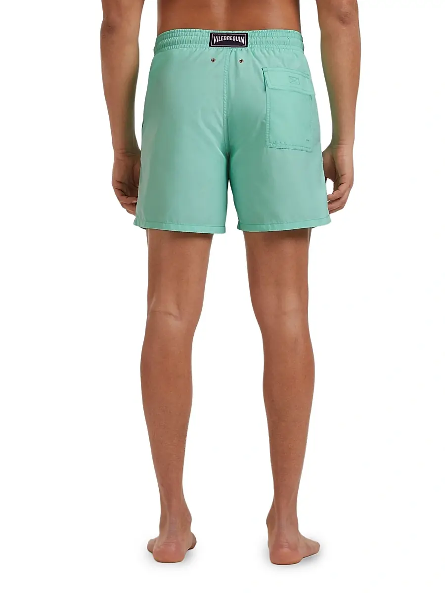 Vilebrequin Men's Moorea Drawstring Swim Shorts | Thumbnail 5 Vilebrequin Men's Moorea Drawstring Swim Shorts | Thumbnail 5
