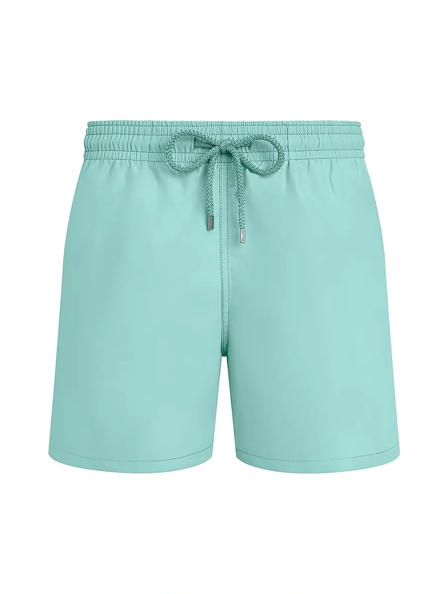 Vilebrequin Men's Moorea Drawstring Swim Shorts - Caraibes - Size XXXL | Image 1 Vilebrequin Men's Moorea Drawstring Swim Shorts - Caraibes - Size XXXL | Image 1