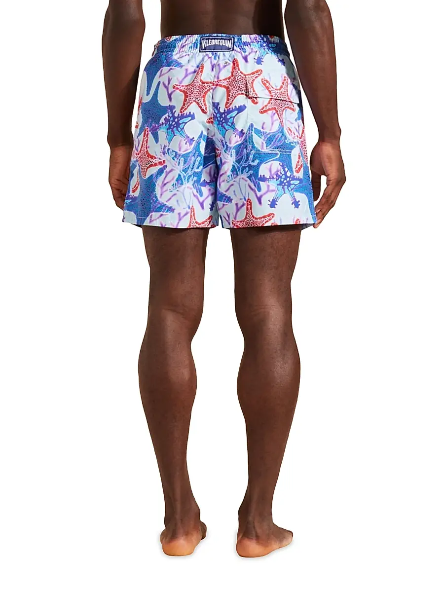 Vilebrequin Men's Glowed Stars Swim Trunks | Thumbnail 5 Vilebrequin Men's Glowed Stars Swim Trunks | Thumbnail 5