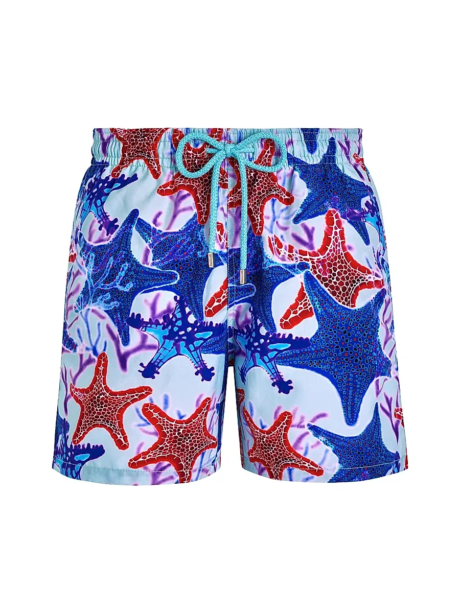 Men's Glowed Stars Swim Trunks