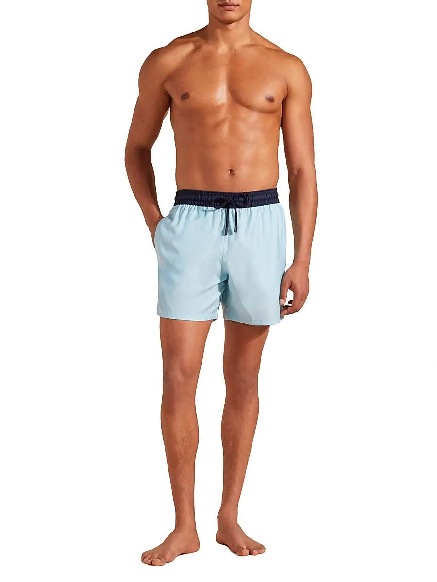 Vilebrequin Men's Wool Swim Trunks | Thumbnail 2 Vilebrequin Men's Wool Swim Trunks | Thumbnail 2