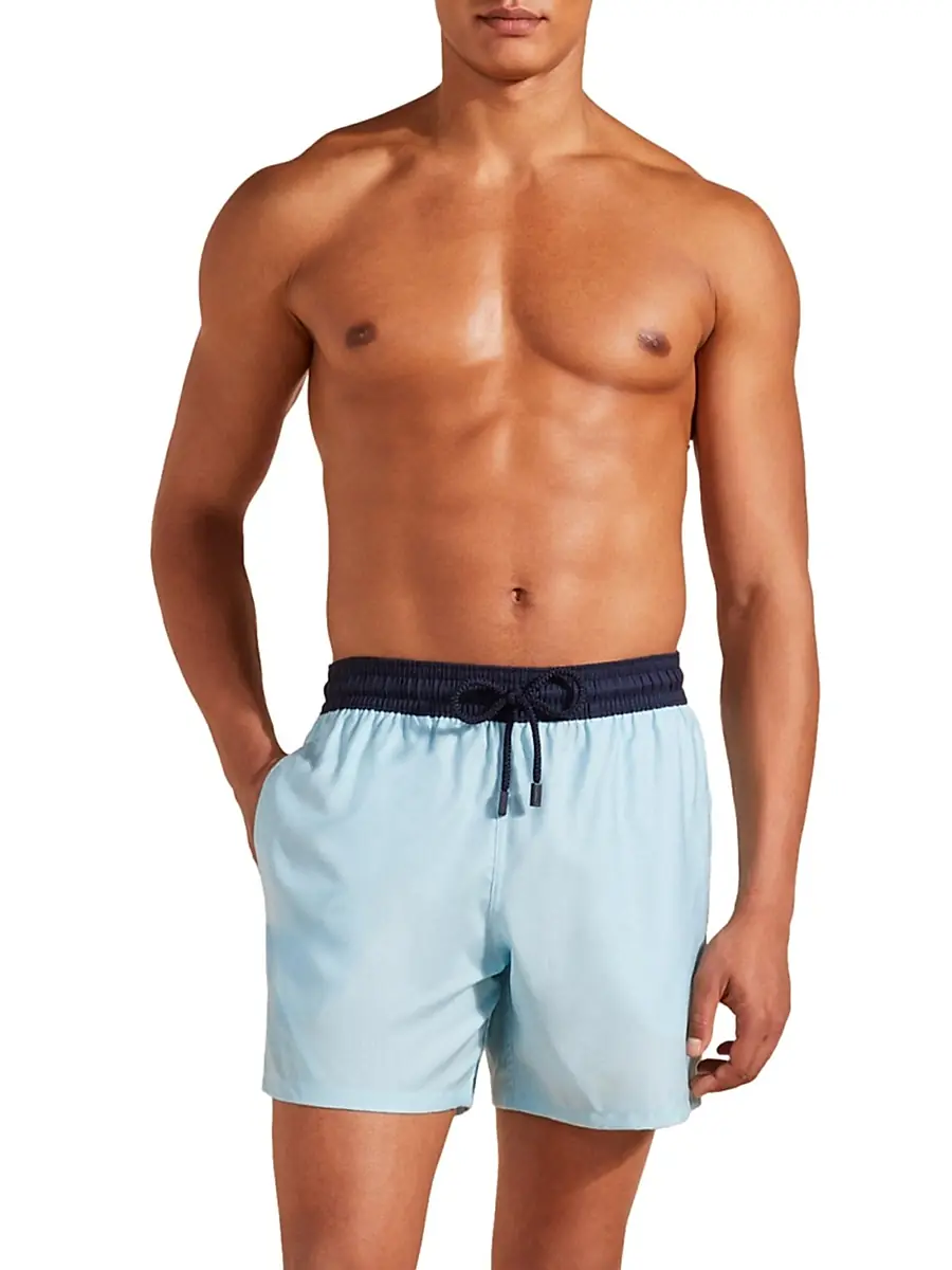 Vilebrequin Men's Wool Swim Trunks | Thumbnail 4 Vilebrequin Men's Wool Swim Trunks | Thumbnail 4