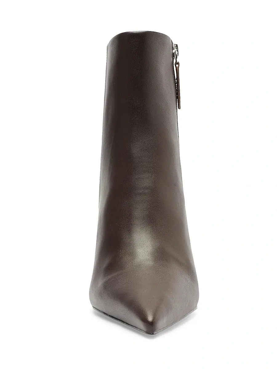 Schutz Women's Mikki 85MM Leather Stiletto Booties | Thumbnail 6 Schutz Women's Mikki 85MM Leather Stiletto Booties | Thumbnail 6