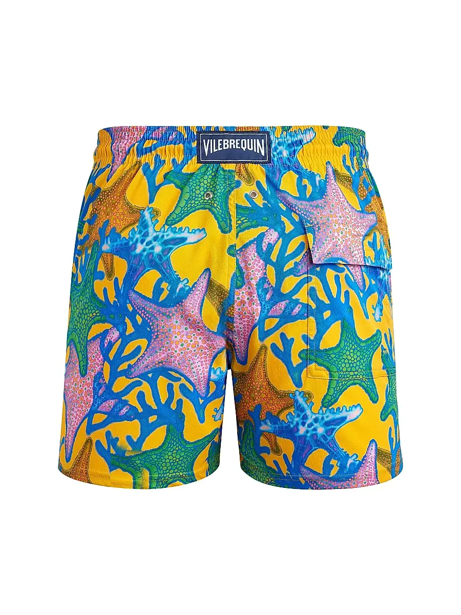 Vilebrequin Men's Glowed Star Graphic Swim Trunks | Thumbnail 3 Vilebrequin Men's Glowed Star Graphic Swim Trunks | Thumbnail 3