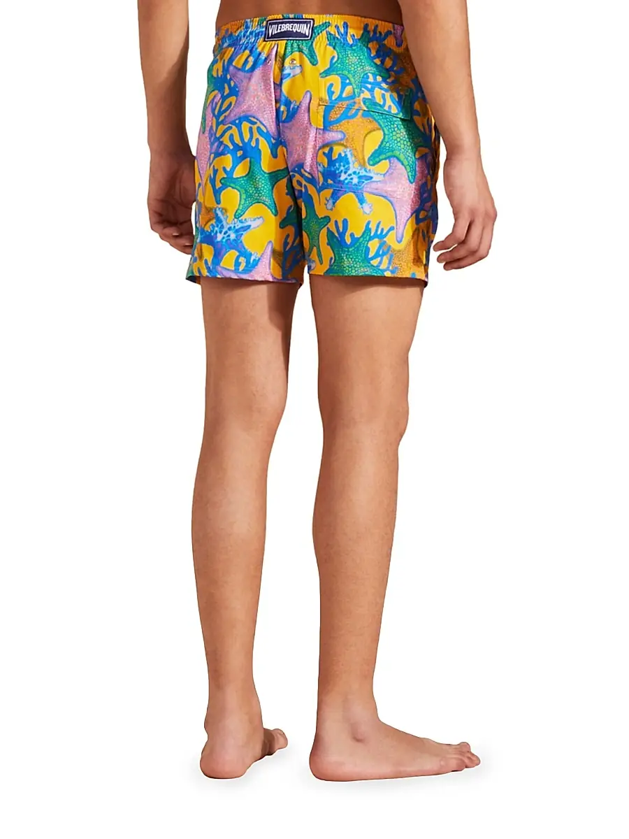Vilebrequin Men's Glowed Star Graphic Swim Trunks | Thumbnail 5 Vilebrequin Men's Glowed Star Graphic Swim Trunks | Thumbnail 5