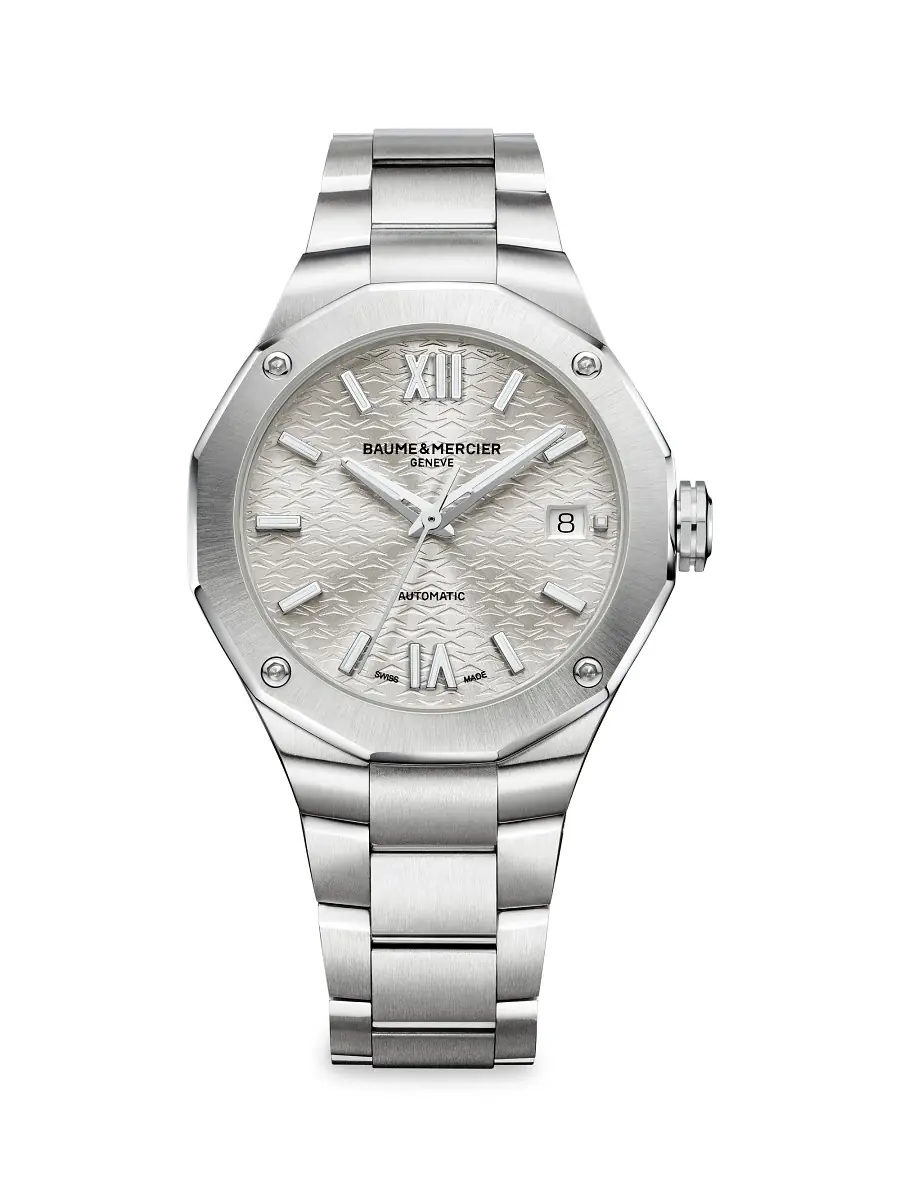 Baume & Mercier Women's Riviera 10615 Stainless Steel Bracelet Watch | Thumbnail 3