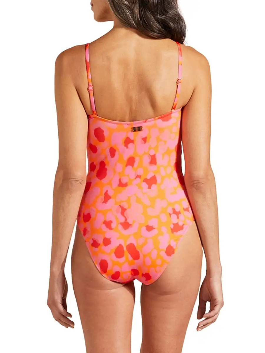Vilebrequin Women's New Leopard Underwire One-Piece Swimsuit | Thumbnail 4 Vilebrequin Women's New Leopard Underwire One-Piece Swimsuit | Thumbnail 4