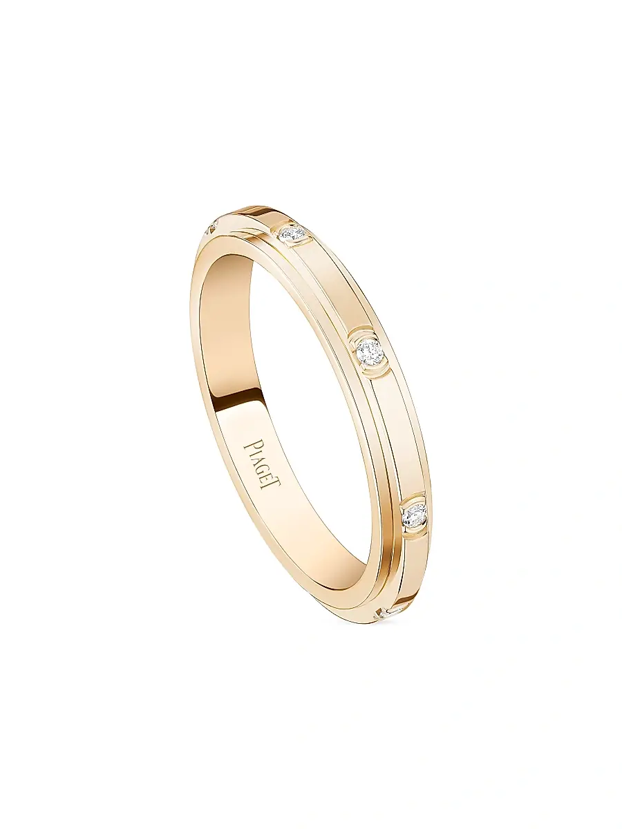 Piaget Women's Possession 18K Rose Gold & 0.06 TCW Diamond Wedding Band