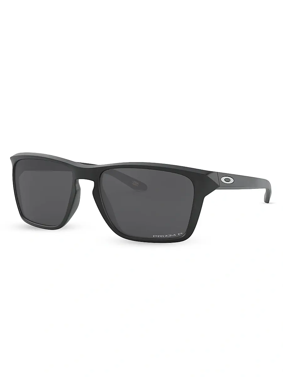 Oakley Men's 60MM Sylas Mirrored Sunglasses - Matte Black | Thumbnail 2 Oakley Men's 60MM Sylas Mirrored Sunglasses - Matte Black | Thumbnail 2